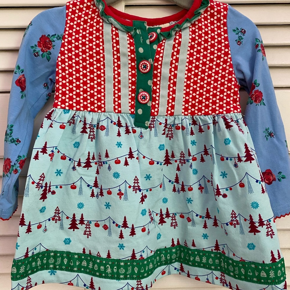 MATILDA JANE Christmas Dress 12-18mos
